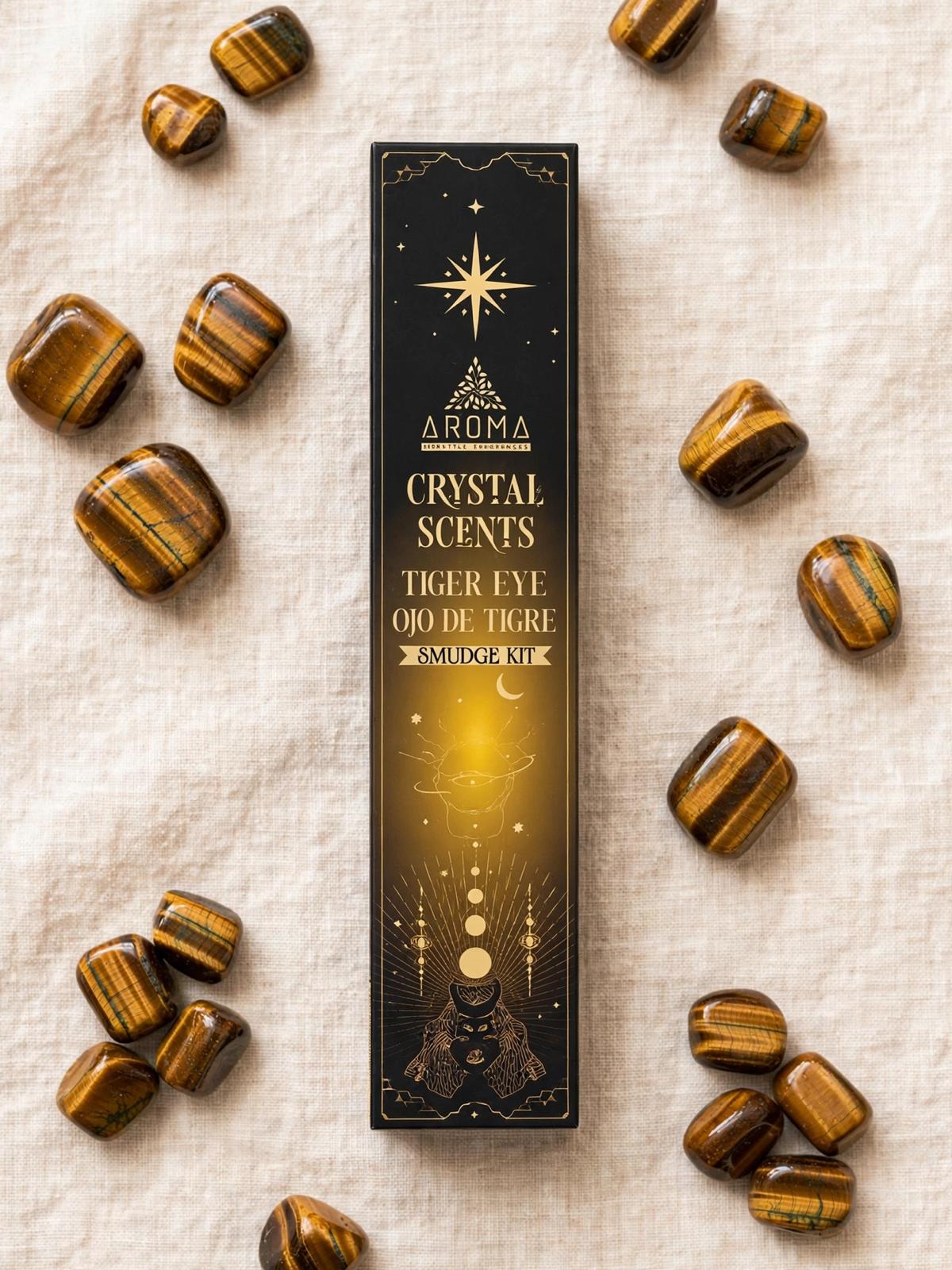 INCIENSO CRYSTAL: OJO DE TIGRE