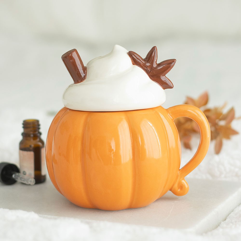 QUEMADOR CON TAPA CON FORMA DE CALABAZA