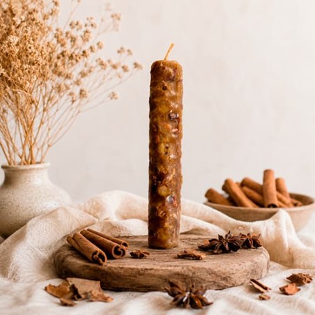 VELA DE MIEL CON CANELA