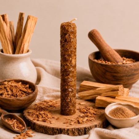 VELA DE MIEL CON PALO SANTO
